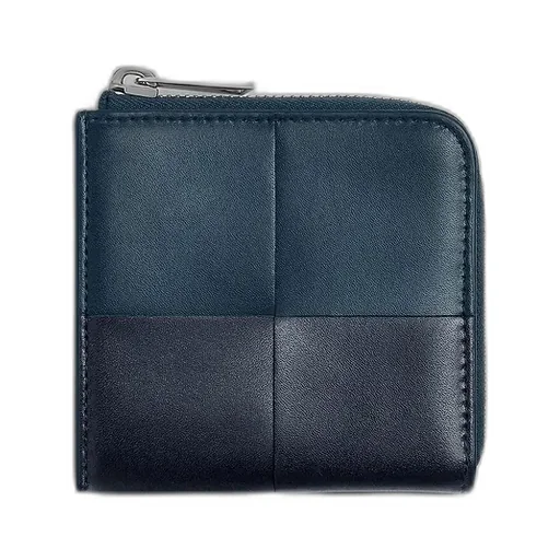 Cassette Square Compact Zip Around Wallet