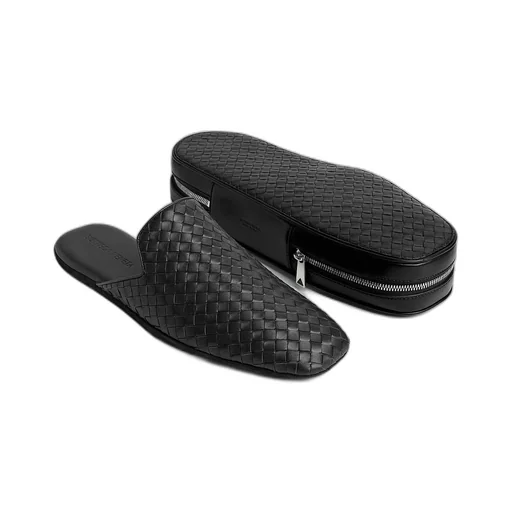 Palazzo Slipper With Travel Case