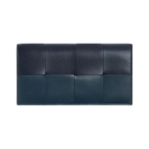 Cassette Long Wallet With Coin Purse