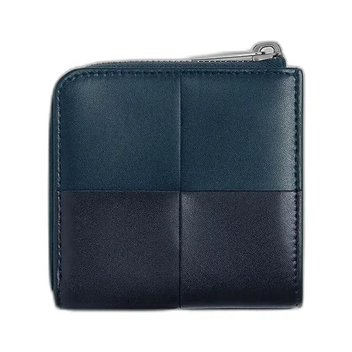 Cassette Square Compact Zip Around Wallet