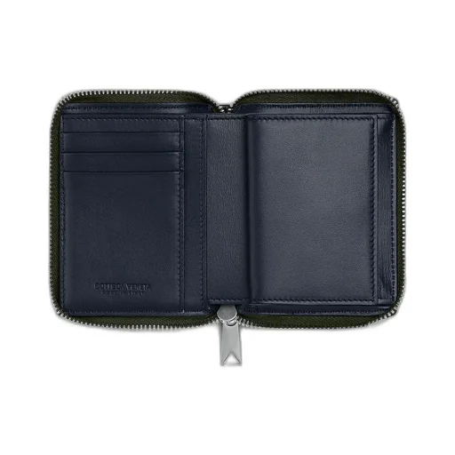 Cassette N/S Compact Zip Around Wallet With Coin Purse