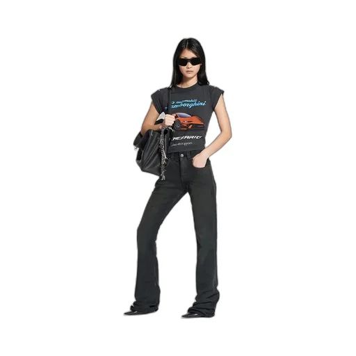 Slim Fit Bootcut Pants