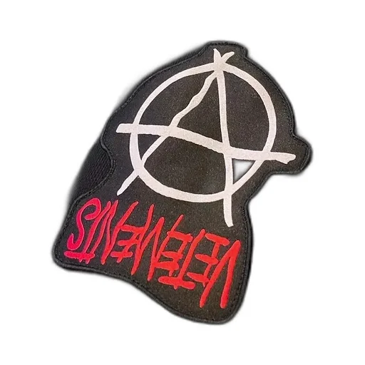 Anarchy Patch Upsidedown Hoodie