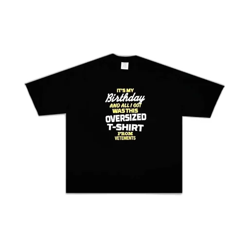 Birthday T-shirt - Variant
