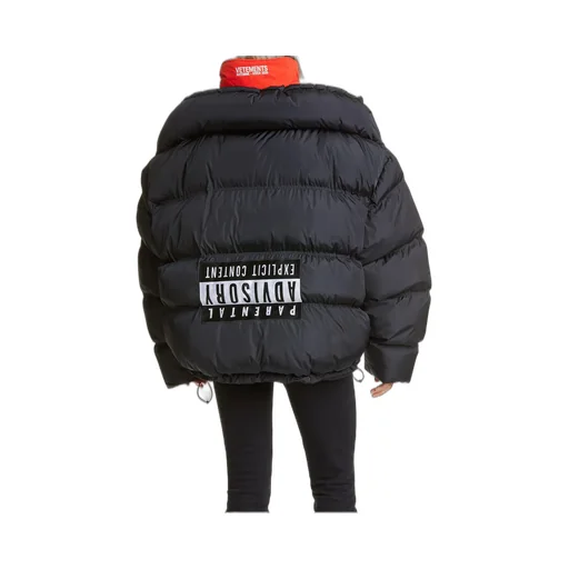 Upside Down Parental Advisory Puffer