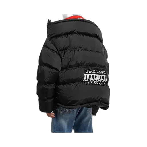 Upside Down Parental Advisory Puffer