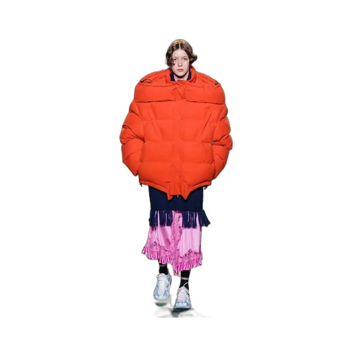 Upside Down Parental Advisory Puffer