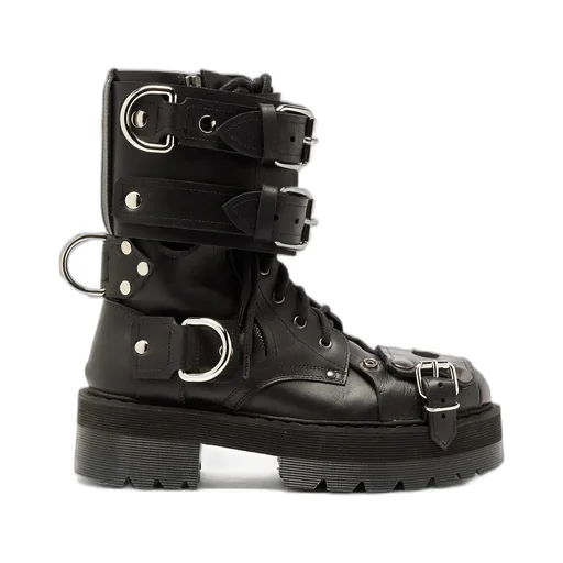Bondage Buckle Boots