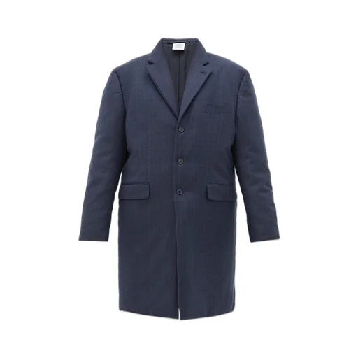 Checked Padded Coat 