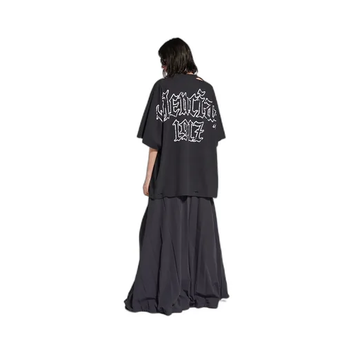 Blackletter Script Oversized T-Shirt