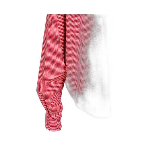 Cut-up Checked Shirt