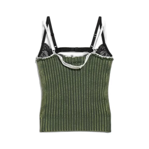 Patched Tank Top