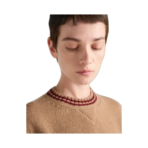 Wool And Cashmere Crew-Neck Sweater