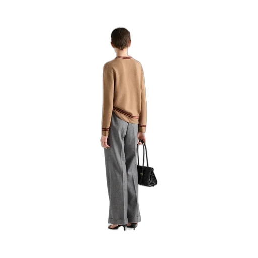 Wool And Cashmere Crew-Neck Sweater