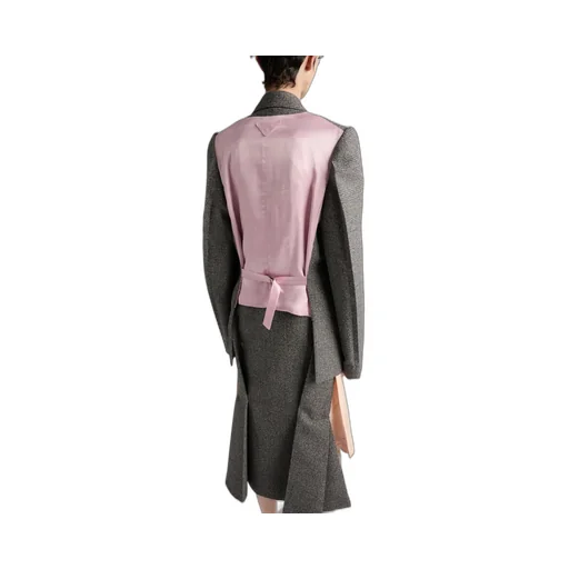 Double-Breasted Prince Of Wales Checked Jacket