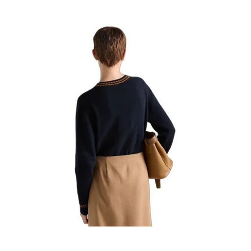 Wool And Cashmere Crew-Neck Sweater
