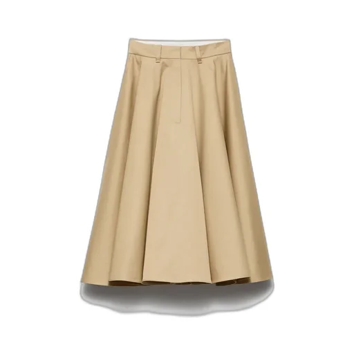 Chino Midi-Skirt