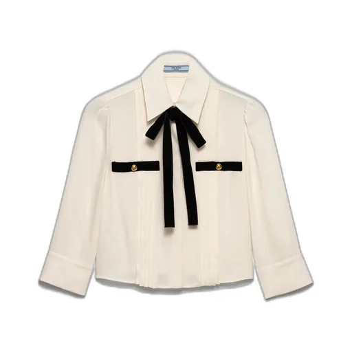 Pleated Sablé Shirt