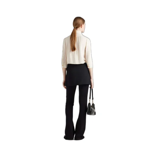 Pleated Sablé Shirt