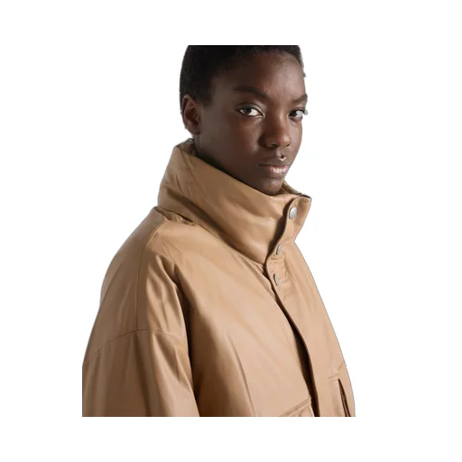 Nappa Leather Coat