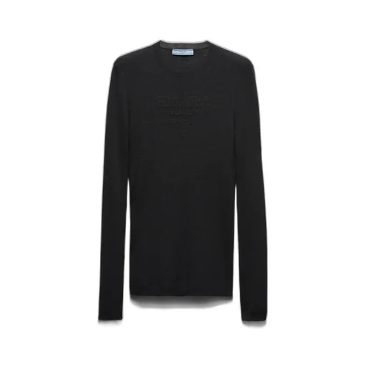 Superfine Wool Crew-Neck Sweater