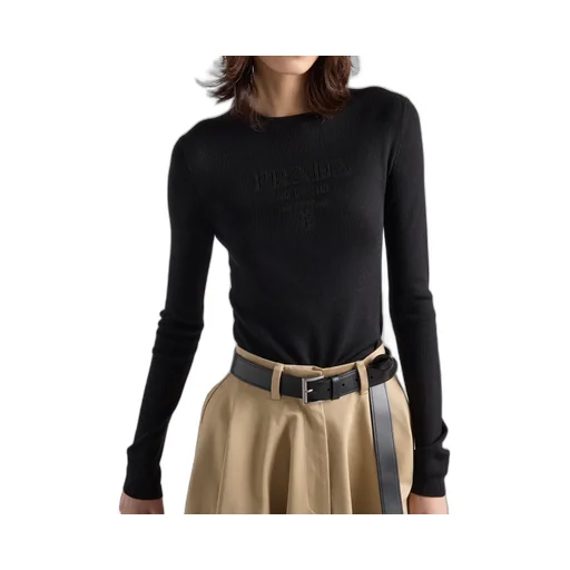 Superfine Wool Crew-Neck Sweater