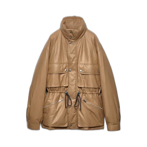 Nappa Leather Coat