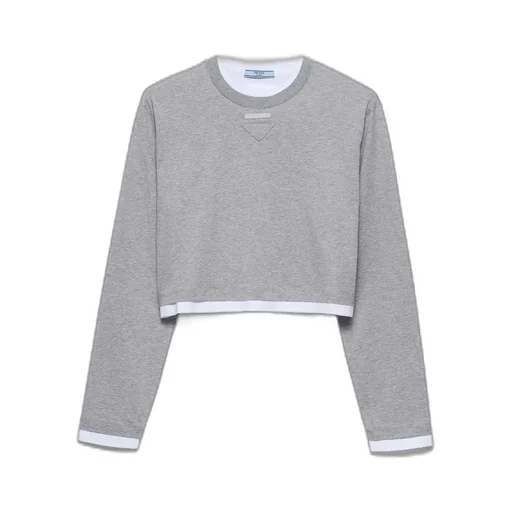 Long-Sleeved Cotton Jersey T-Shirt