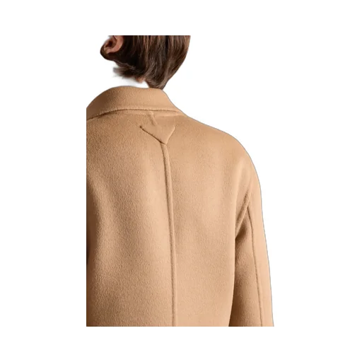 Single-Breasted Cashgora Coat
