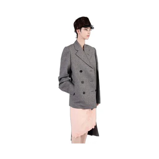 Embroidered Habutai Silk Skirt