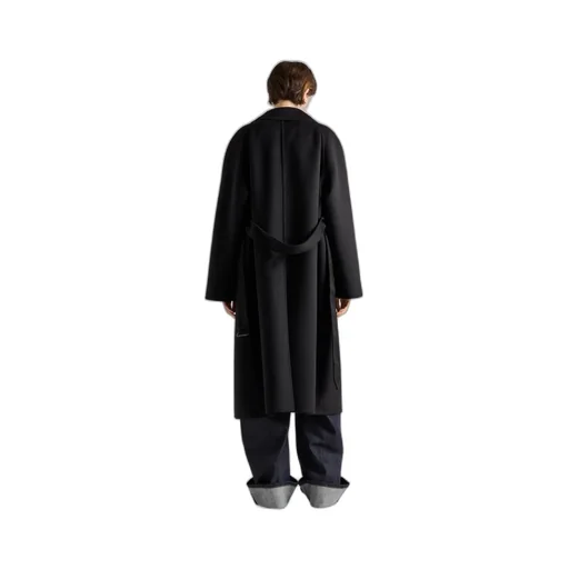 Single-Breasted Cashgora Coat