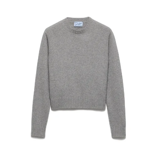 Ribbed Knit Re-Cashmere Sweater
