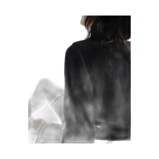 Double-Breasted Twill Jacket