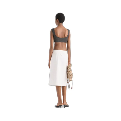 Cotton Gabardine Skirt
