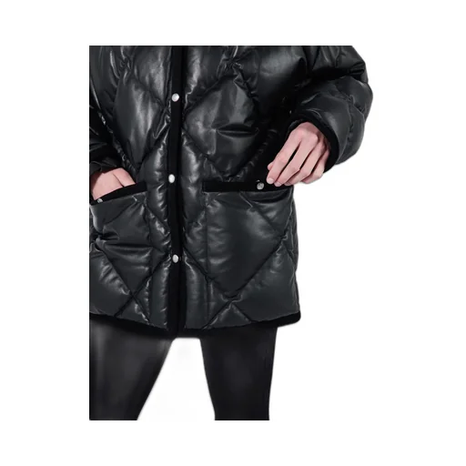 Quilted Nappa Leather Caban