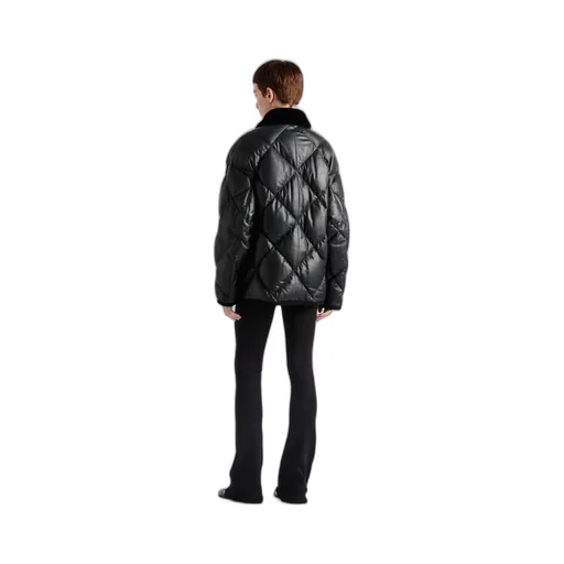 Quilted Nappa Leather Caban