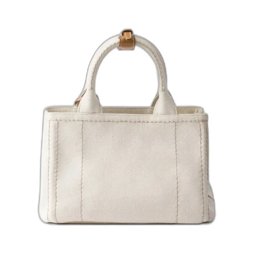 Prada JardiniÈRe Small Linen Blend Handbag