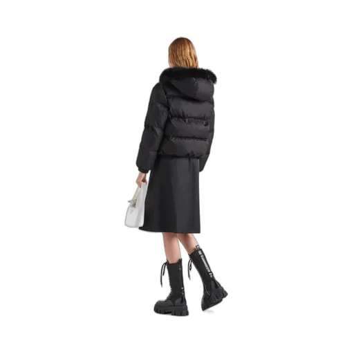 Re-Nylon Gabardine Puffer Jacket