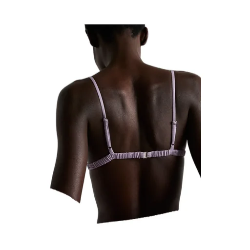 Ribbed Cotton Bra