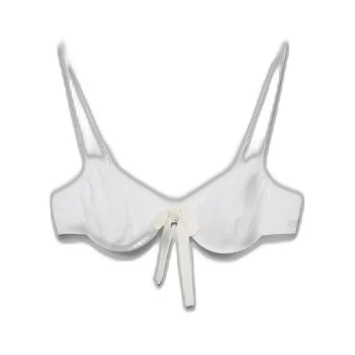 Jersey Bra With Bow