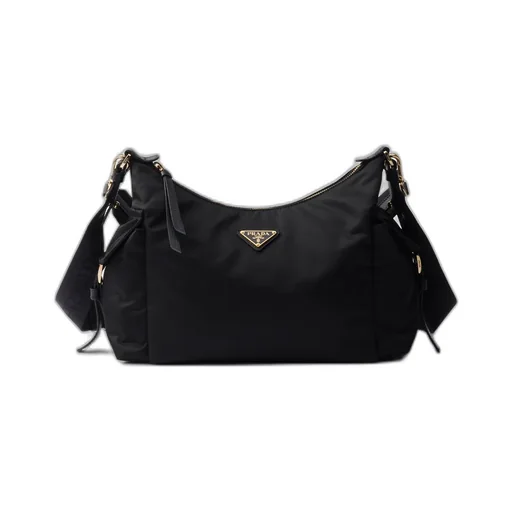 Prada Explore Large Re-Nylon And Leather Bag