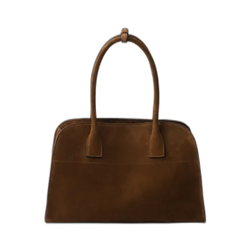 Medium Suede Tote Bag