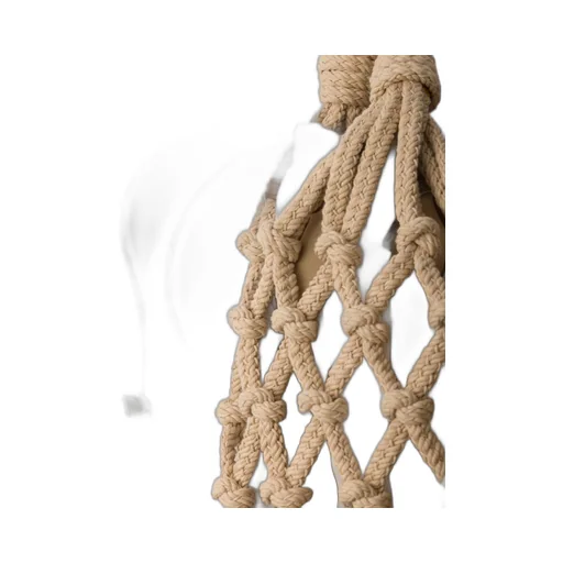 Prada Noué Medium Cotton Macramé Bag