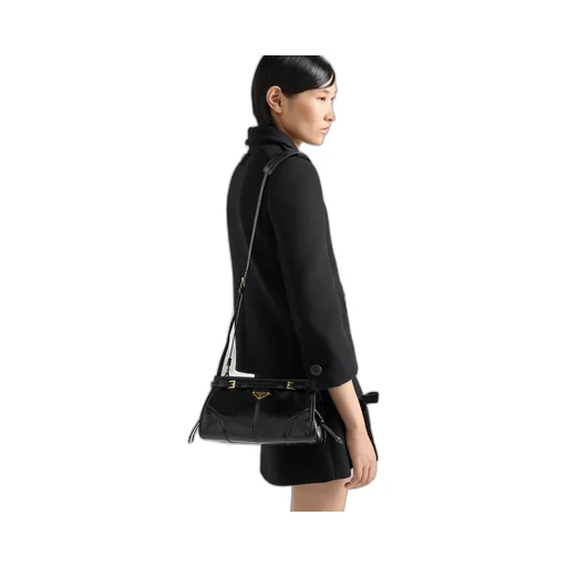 Prada Bonnie Small Leather Shoulder Bag