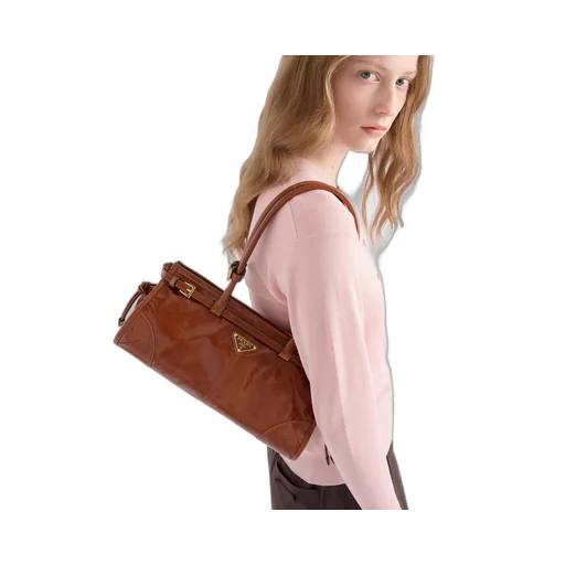 Prada Bonnie Medium Leather Handbag