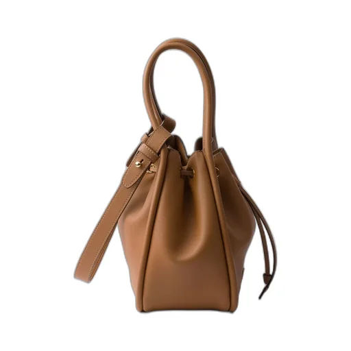 Prada Darling Leather Mini Bucket Bag