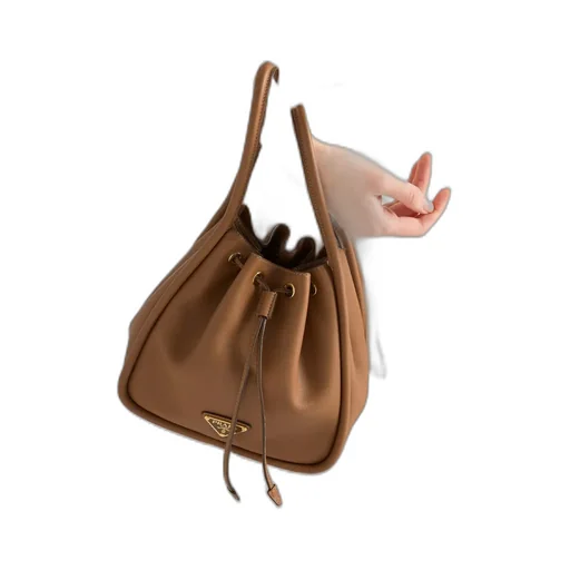 Prada Darling Leather Mini Bucket Bag