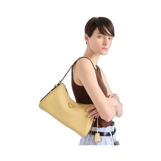 Prada AimÉE Medium Leather Shoulder Bag