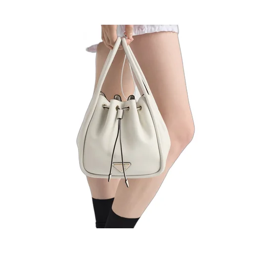 Prada Darling Leather Mini Bucket Bag