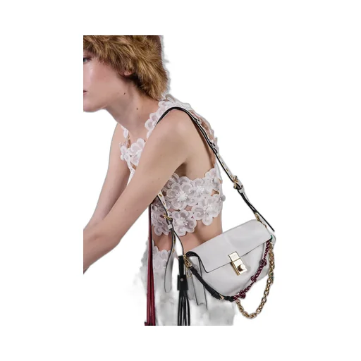 Prada Soft Sound Small Leather Shoulder Bag With Charms